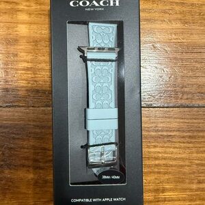 Coach Blue Watch Band for Women